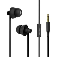 MAXROCK (TM) Unique Total Soft Silicon Sleeping Headphones Earplugs Earbuds with