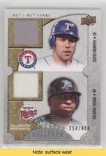 2009 Upper Deck Ballpark Collection /400 David Murphy Delmon Young #118 READ 0af