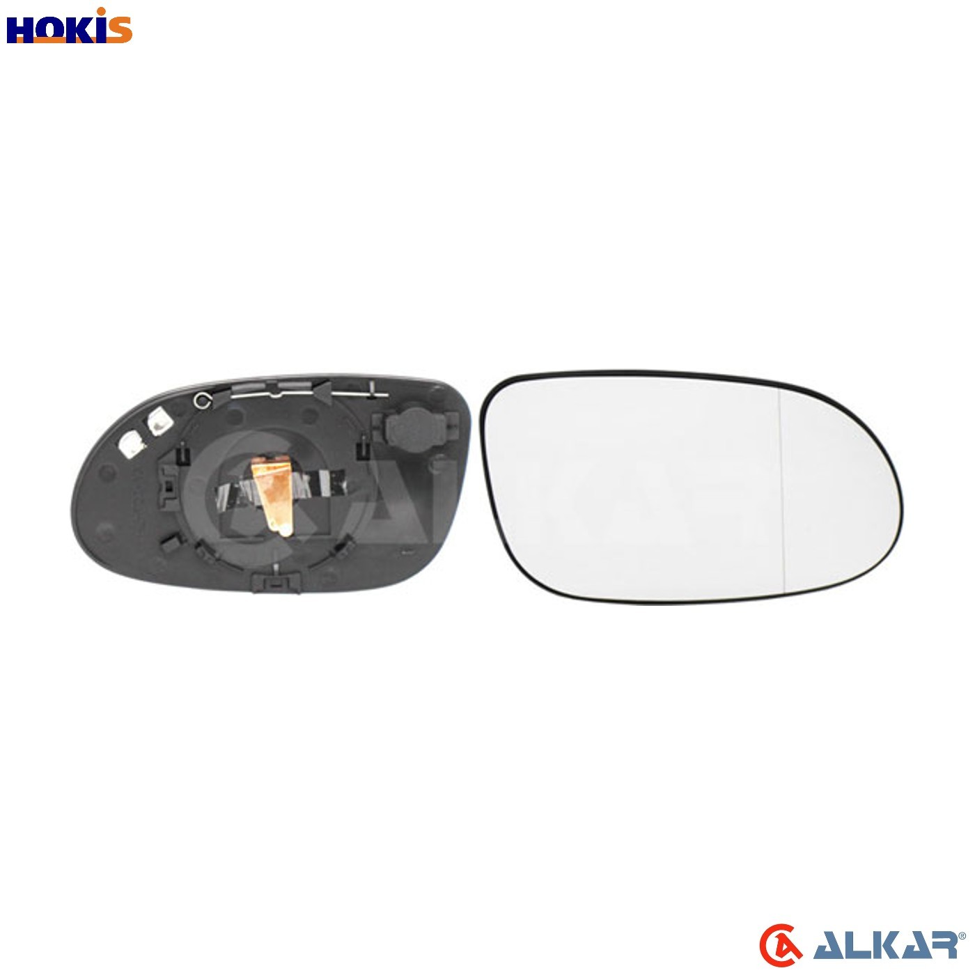 MIRROR GLASS EXTERIOR MIRROR 6424966 FOR VW LT/Mk/II/Bus/28-35/28-46/Van 2.8L