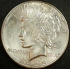 1923-S $1 Peace Dollar Beautiful Raw Coin - You Grade
