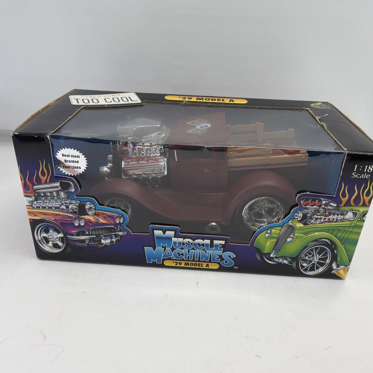 Muscle Machines Ford 1:18 Scale Diecast Cars, Trucks & Vans for
