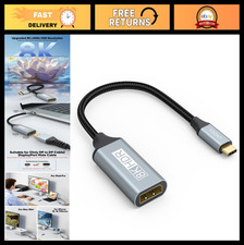 USB C to DisplayPort 1.4 Adapter 8K 60Hz, USBC DisplayPort Converter for Gaming