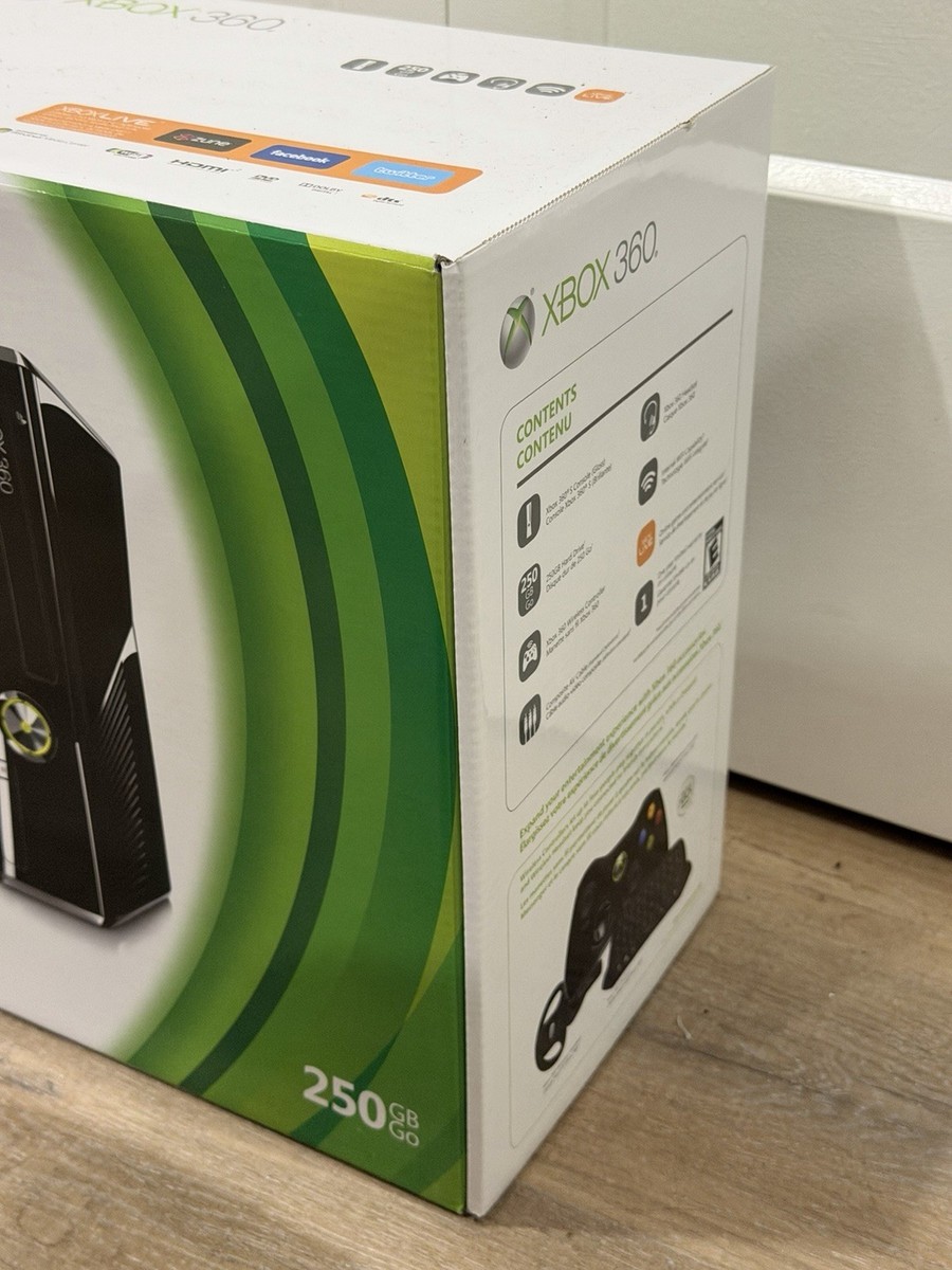Microsoft Xbox 360 Launch Edition 250GB Glossy Black Console (RKH