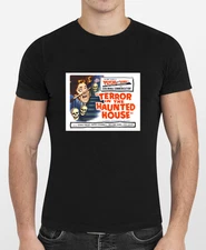 Terror In Haunted House 02 Movie Poster Graphic T Shirt Men or Women NEW
