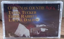CHRISTMAS COUNTRY ROCK: Factory Sealed Audio Cassette Tape- 1991