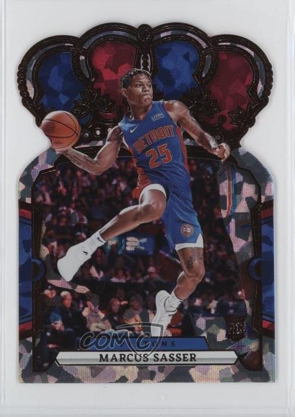 2023-24 Panini Crown Royale Crystal Marcus Sasser #37 Rookie RC 11ng
