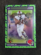 2024 Score-A-Treat #65 Nick Chubb Cleveland Browns Green Bats Football Card