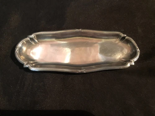 RISLER solid silver tray