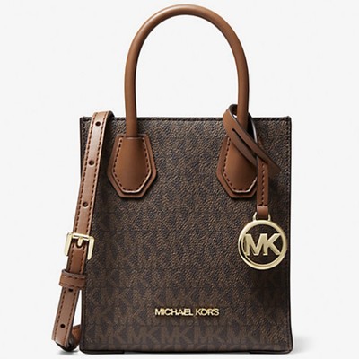NWT Michael Kors | Mercer Extra Small Logo and Leather Crossbody Bag $348