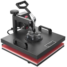 8 In 1 Heat Press15" x 15" Digital Transfer Sublimation for DIY T-Shirt Mug Cap