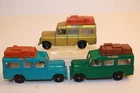 Three (3) Vintage 1960's-1970's Matchbox / Lesney Land Rover Safari #12 SUVs