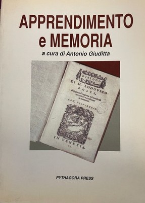 apprendimento e memoria giuditta antonio  - Condizioni accettabili
