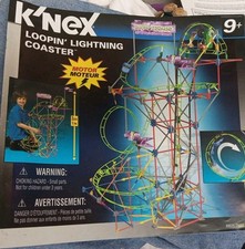 K'NEX Loopin' Lightning Coaster Instruction. MANUAL ONLY 