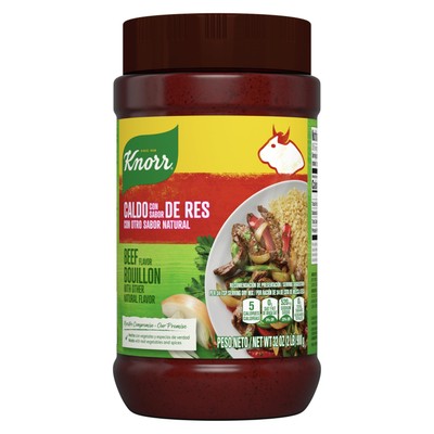 Knorr Granulated Beef Bouillon 32 Ounce Fat Free Natural Flavoring Seasoning