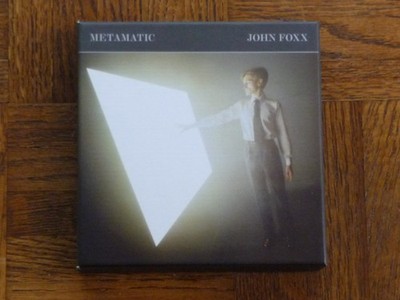 John Foxx: ''Metamatic'' 3 CD Box (NM) META63BX 2018 [ultravox xtc QN