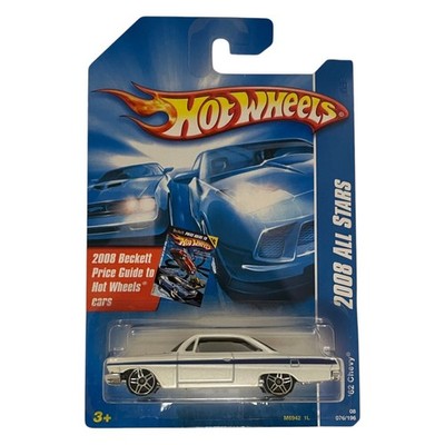 **Flipped Reverse Package** Hot Wheels  62 Chevy White 2008 All Stars 76/196