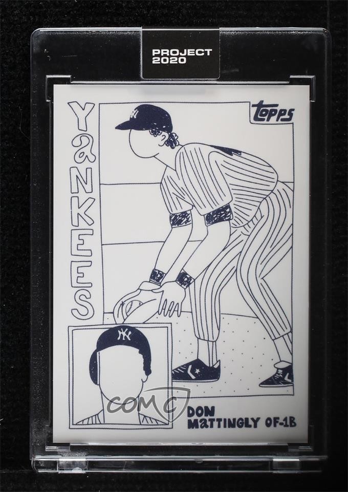 2020 Topps Project 2020 1984 Topps /4292 Don Mattingly Fucci #155 03co