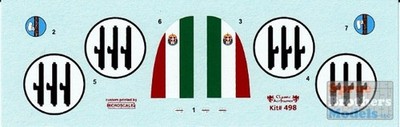 CAFD0498D 1:48 Classic Airframes Decals - Fiat CR.42 Floatplane #498D