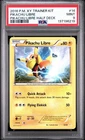 2016 POKEMON XY TRAINER KIT PIKACHU LIBRE HALF DECK #14 PIKACHU LIBRE PSA 9
