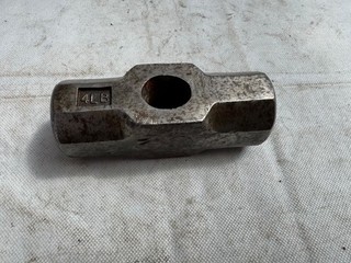 large heavy lump hammer sledge hammer head tool. 4 LB