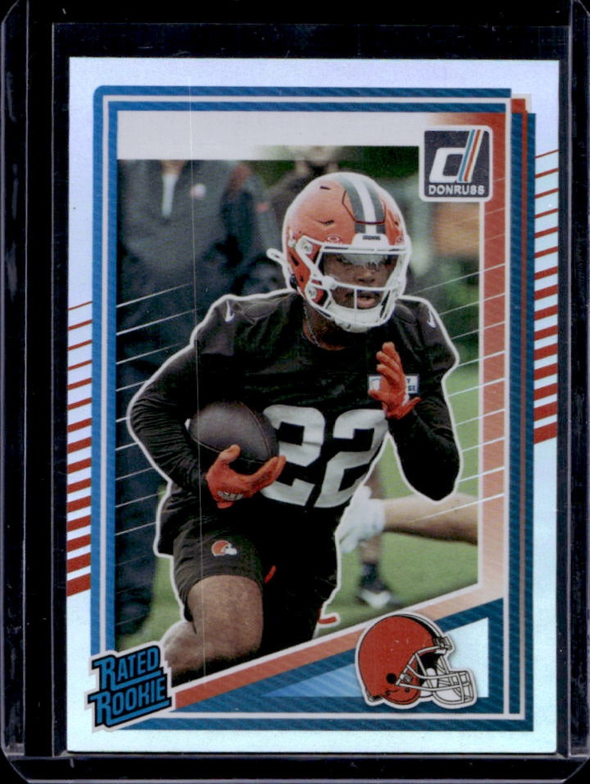 2025 Donruss Dylan Sampson Rated Rookie No Name RC #389 Browns