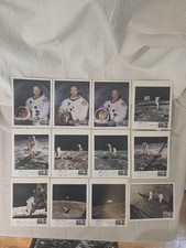 VTG 1969 Apollo 11 Moon Landing Complete Set of 12 Photos. "First Day of Issue"