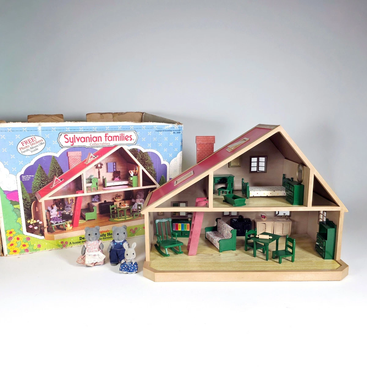 【希少】シルバニアファミリー デラックスビレッジハウス アメリカ版 正規品 Sylvanian Families Deluxe Family House for sale | eBay