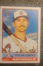 2025 Topps Heritage - Alternate Cartoon Variation Dylan Crews #247 (RC)
