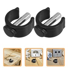 8pcs Toilet Safety Rails Locking Clips Replacement Toilet Seat Risers Tube Pin