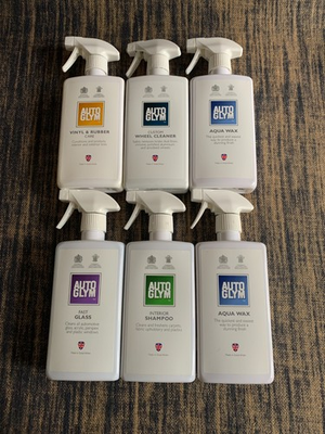#ad AutoGlym The Collection Perfect Interiors Ideal Car Cleaning Kit 6x 500ml Bag GBP 47.39