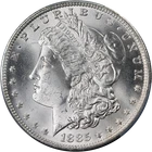 1885-O Morgan Silver Dollar PCGS MS66 Blazing White Gem Strong Strike