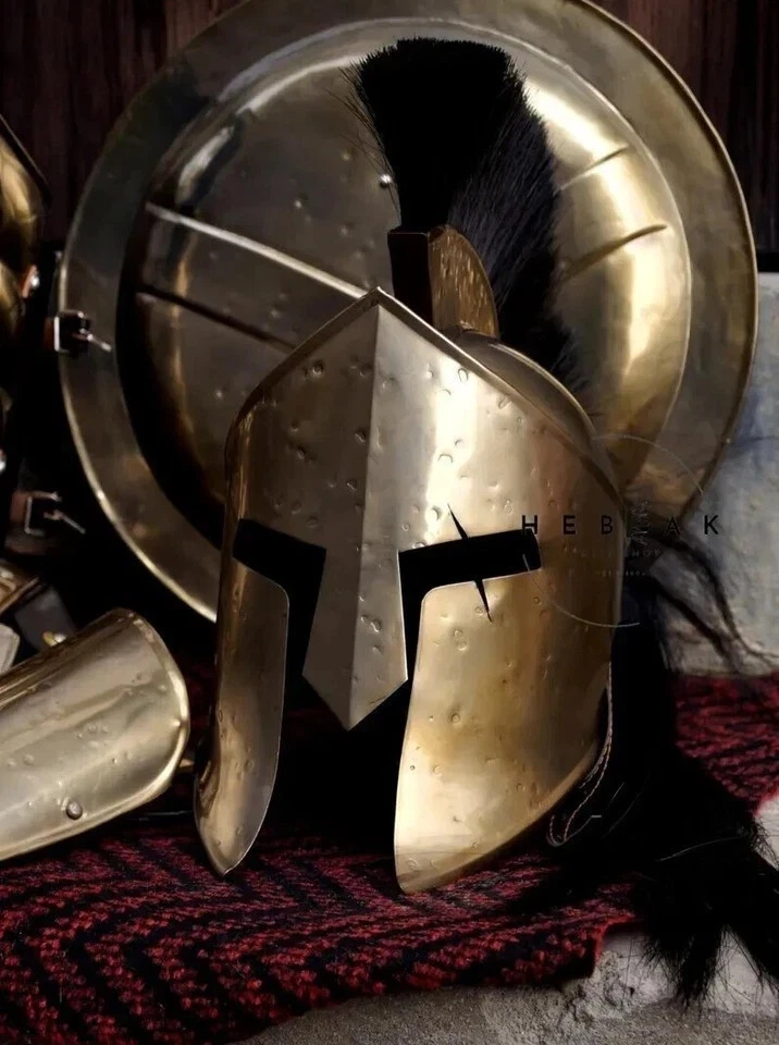 Full Muscle Spartan King Leonidas Battle Suit Medieval Greek Costume X-mass Gift - Image 4 of 4