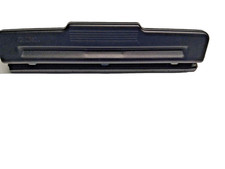 ACCO 3 Hole Punch Adjustable Desktop Paper Puncher Black Metal w/ Rubber Bottom.