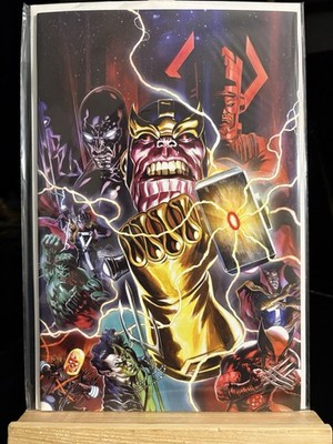 Thanos Death Notes #1 Felipe Massafera Exclusive Virgin Marvel Cover