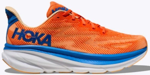 Hoka One One Men Clifton 9 1127895 VOIM Orange Running Shoes  display picture 3