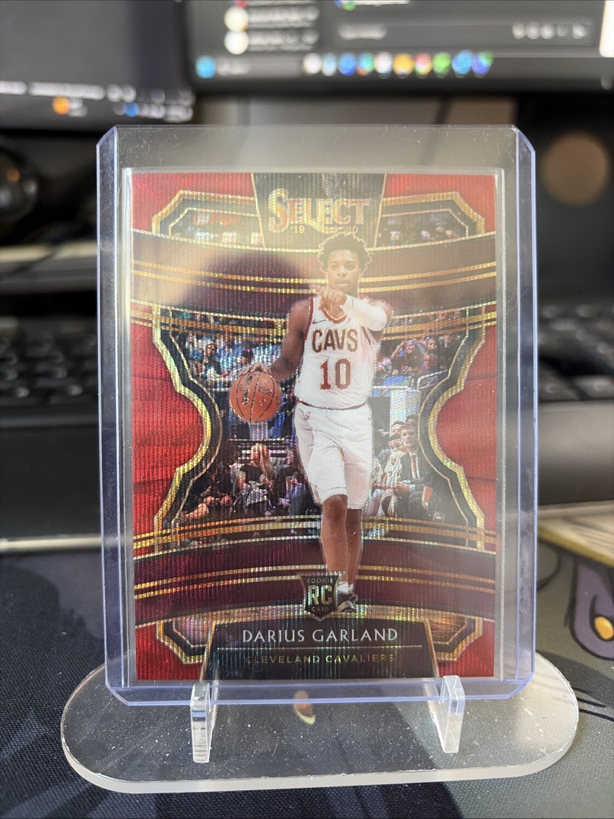 2019-20 Panini Select - Darius Garland Tmall Red Wave Prizm #10 FREE SHIPPING!!