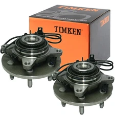 TIMKEN Front Wheel Bearing Hub Pair for 2009 2010 Ford F-150 4.2L 4.6L 5.4L 4WD