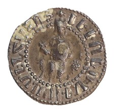 Cilician,Armenien ,Levon I. 1198-1219 ,AR  Tram  2,11 g. , 23 mm FRI-47