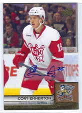 2013-14 Upper Deck AHL #25 Cory Emmerton (autograph)