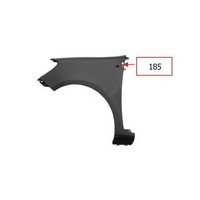 KotflüGel Vorne Links FüR Renault Clio 2005-2012 Loch 185 OEM 7701476102