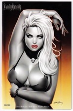 Lady Death Chaos Rules #1 NM+ Keith Garvey Naughty Edition Ltd 150 (2024)