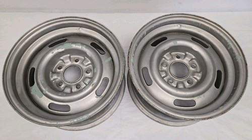 Set Of 2 Chevy 15×7 43/4Rally Wheels Code JJ FW Monte Carlo Nova ...