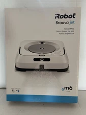 iRobot Braava Jet M6 Ultimate Wi-Fi Connected Robot Mop - White