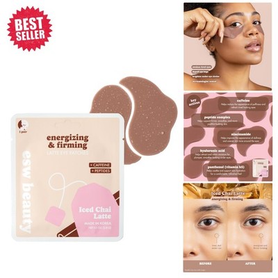 Nourishing Hydrogel Under Eye Patches Infused with Chai, Caffeine & Peptides