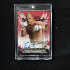 Fedor Emelianenko UFC Leaf 2010 S/S Sign Card No Charger PSA10 Graded