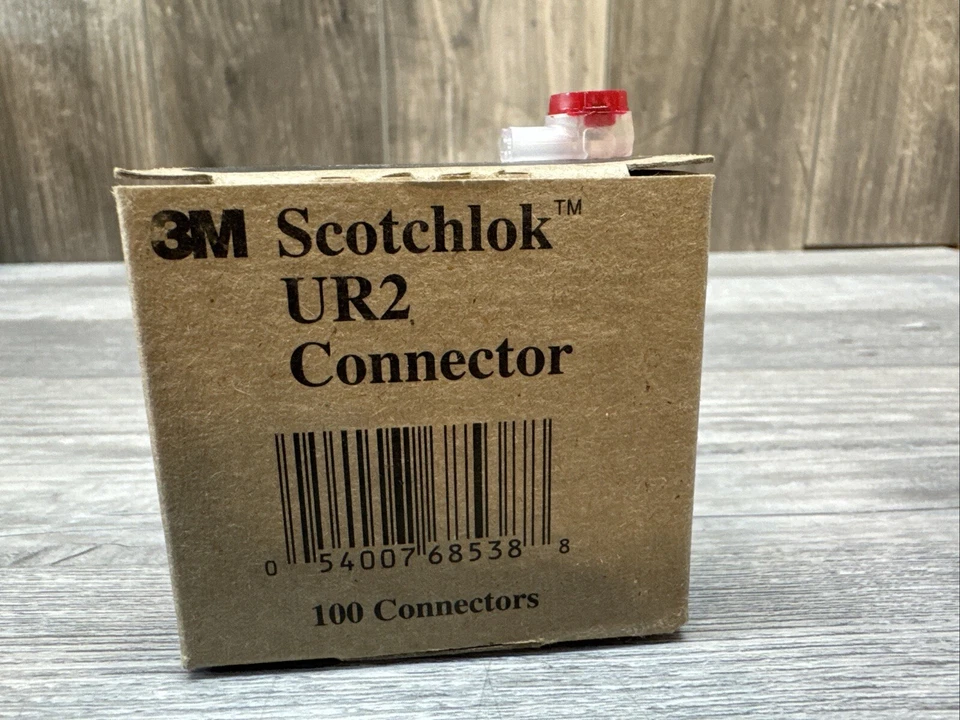 (100) 3M UR2 Scotchlok Connectors 26-19 Awg Connectors.  New 1 Box - Image 3 of 4