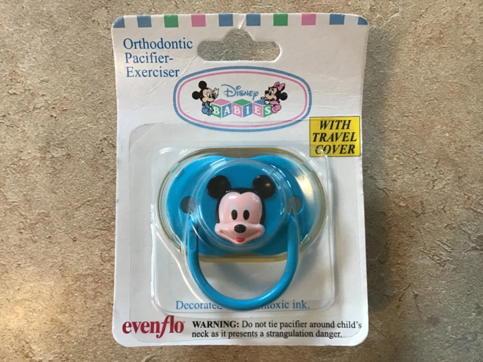 Vintage Disney Babies Evenflo Pacifier Novelty Nurser Baby Mickey Mouse 1994
Opens in a new window o