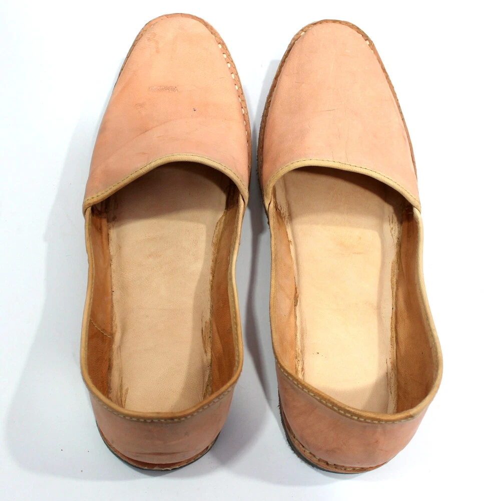 Men Mojari Fine Leather Mojari Khussa Handmade Jutti Indian Mojari Flip Flops