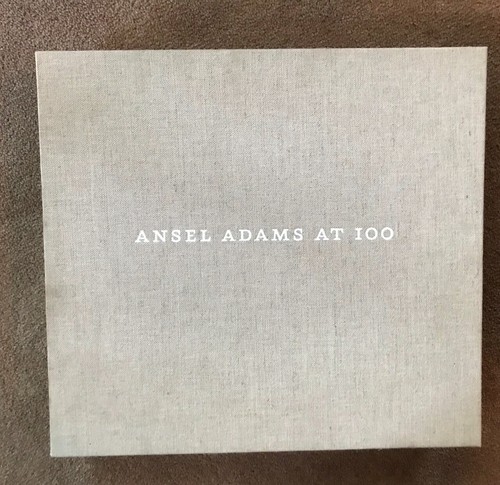 Ansel Adams at 100 Photography Art Book in Slipcase with Print * First Edition