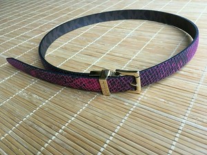 michael kors belt womens purple